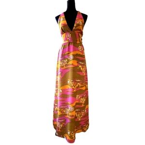 Elegant Halter top dress-Size Small